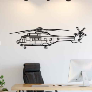 DEKORACJA ścienna Obraz Samolot AS332 Super Puma