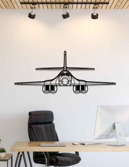 DEKORACJA ścienna Obraz Samolot B-1 Lancer Front