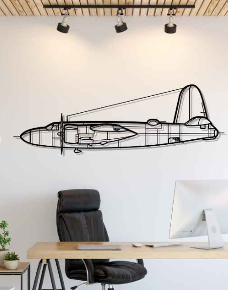 DEKORACJA ścienna Obraz Samolot B-26 Marauder