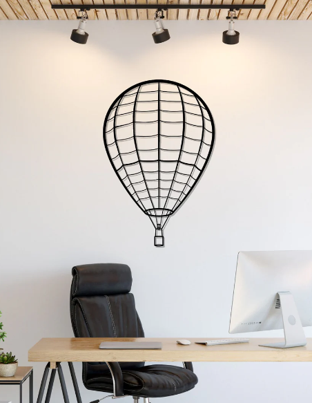 DEKORACJA ścienna Obraz Balon B-70