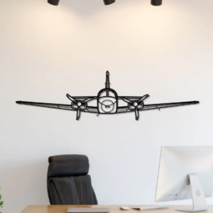 DEKORACJA ścienna Obraz Samolot B55 Baron Front