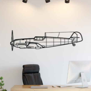 DEKORACJA ścienna Obraz Samolot Bf 109E-3