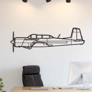 DEKORACJA ścienna Obraz Samolot Citation CJ6