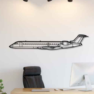 DEKORACJA ścienna Obraz Samolot CRJ550