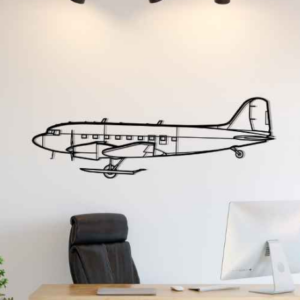 DEKORACJA ścienna Obraz Samolot DC-3TP Turbo-Dakota