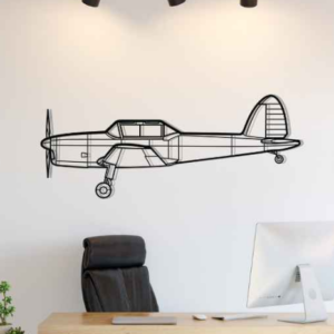 DEKORACJA ścienna Obraz Samolot DHC-1 Chipmunk