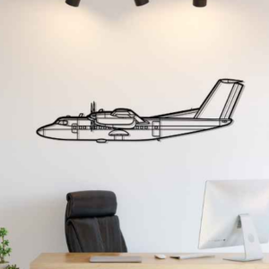 DEKORACJA ścienna Obraz Samolot DHC-7