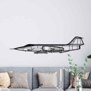 DEKORACJA ścienna Obraz Samolot F-104S Starfighter