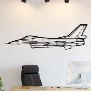 DEKORACJA ścienna Obraz Samolot F-16A MLU