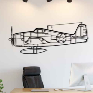 DEKORACJA ścienna Obraz Samolot F6F-3 Hellcat