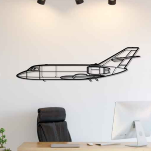 DEKORACJA ścienna Obraz Samolot Falcon 20