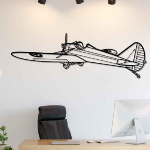 DEKORACJA ścienna Obraz Samolot Fly Baby Angle