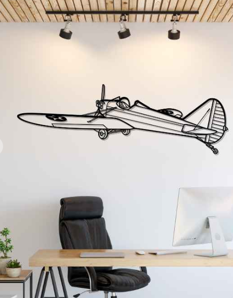 DEKORACJA ścienna Obraz Samolot Fly Baby Angle