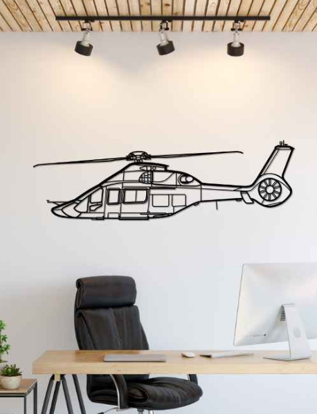 DEKORACJA ścienna Obraz Helikopter H160