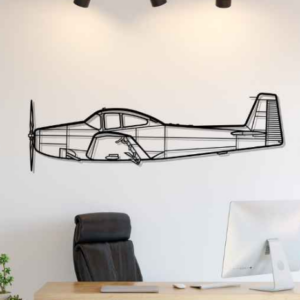 DEKORACJA ścienna Obraz Samolot L-17 Navion