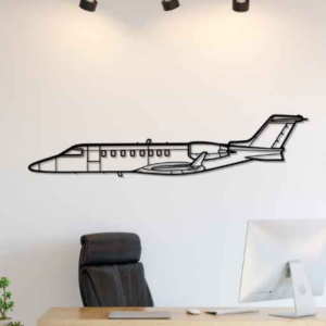 DEKORACJA ścienna Obraz Samolot Learjet 75
