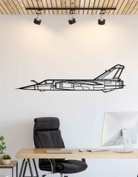 DEKORACJA ścienna Obraz Samolot Mirage F1CT