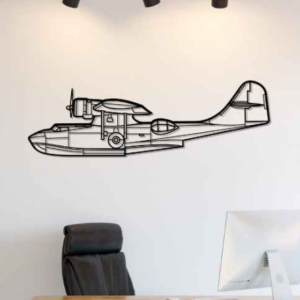 DEKORACJA ścienna Obraz Samolot PBY Catalina