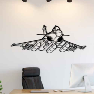 DEKORACJA ścienna Obraz Samolot Rafale Angle