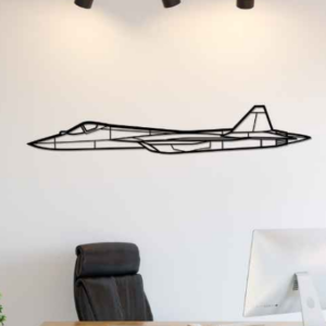 DEKORACJA ścienna Obraz Samolot Su-57