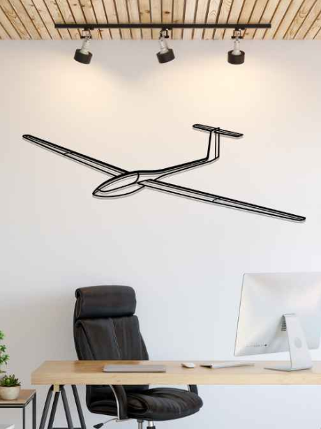 DEKORACJA ścienna Obraz Samolot SZD-56 Angle