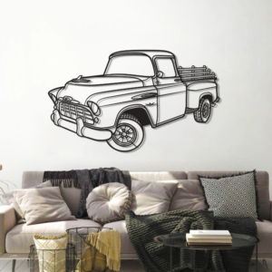 DEKORACJA ścienna Obraz Samochód CHEVROLET 1958 3100