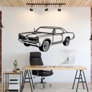 DEKORACJA ścienna Obraz Samochód PONTIAC 1967 GTO