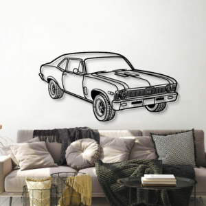 DEKORACJA ścienna Obraz Samochód CHEVROLET 1969 NOVA YENKO