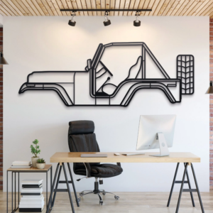DEKORACJA ścienna Obraz Samochód JEEP CJ5 RENEGADE 1976