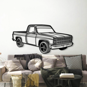 DEKORACJA ścienna Obraz Samochód CHEVROLET 1984 C10