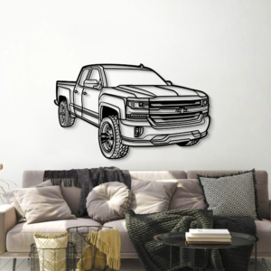 DEKORACJA ścienna Obraz Samochód CHEVROLET SILVERADO 1500 LT 2018