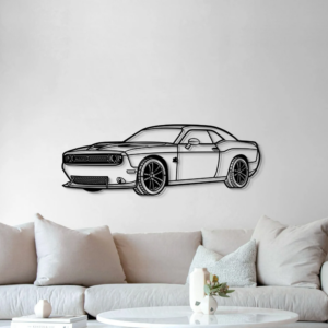 DEKORACJA ścienna Obraz Samochód DODGE CHALLANGER SRT 2019