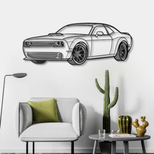 DEKORACJA ścienna Obraz Samochód DODGE CHALLANGER 2023