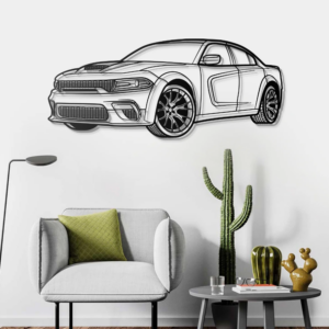 DEKORACJA ścienna Obraz Samochód DODGE CHARGER 2023