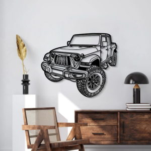 DEKORACJA ścienna Obraz Samochód JEEP GLADIATOR 2021
