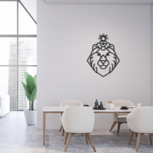 DEKORACJA ścienna Obraz wzór astrologia znak zodiaku lew