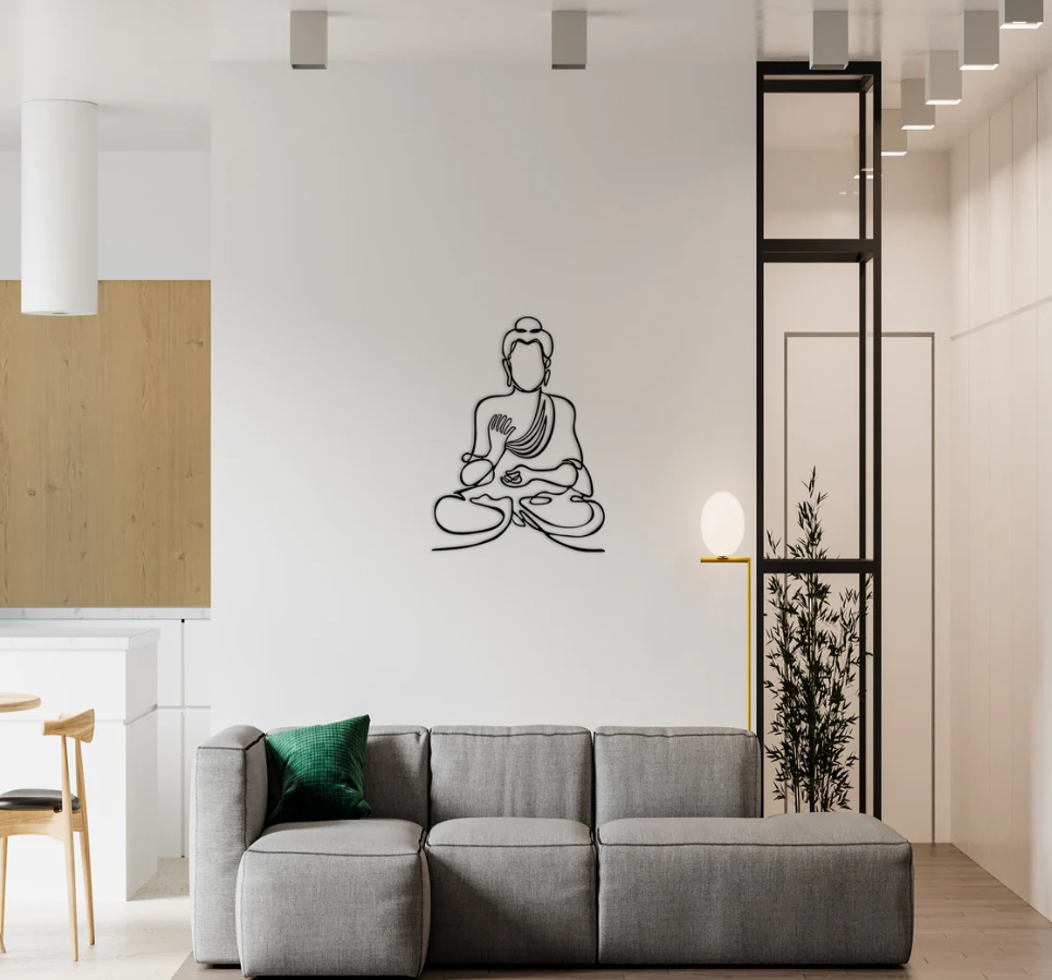 DEKORACJA ścienna Obraz wzór budda buddha buddyzm