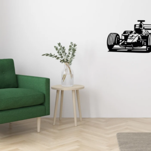DEKORACJA ścienna Obraz wzór F1 auto