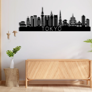 DEKORACJA ścienna Obraz wzór miasto Tokio Tokyo