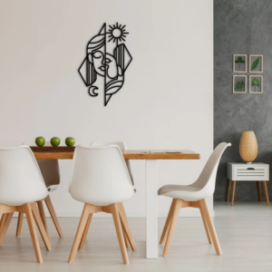 DEKORACJA ścienna Obraz wzór astrologia znak zodiaku bliźnięta