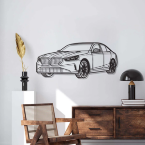 DEKORACJA ścienna Obraz Samochód BMW 530E SEDAN 2024