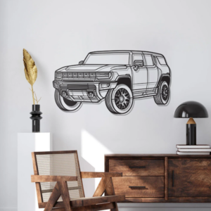 DEKORACJA ścienna Obraz Samochód HUMMER PERSPECTIVE