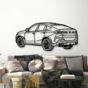 DEKORACJA ścienna Obraz Samochód BMW X6