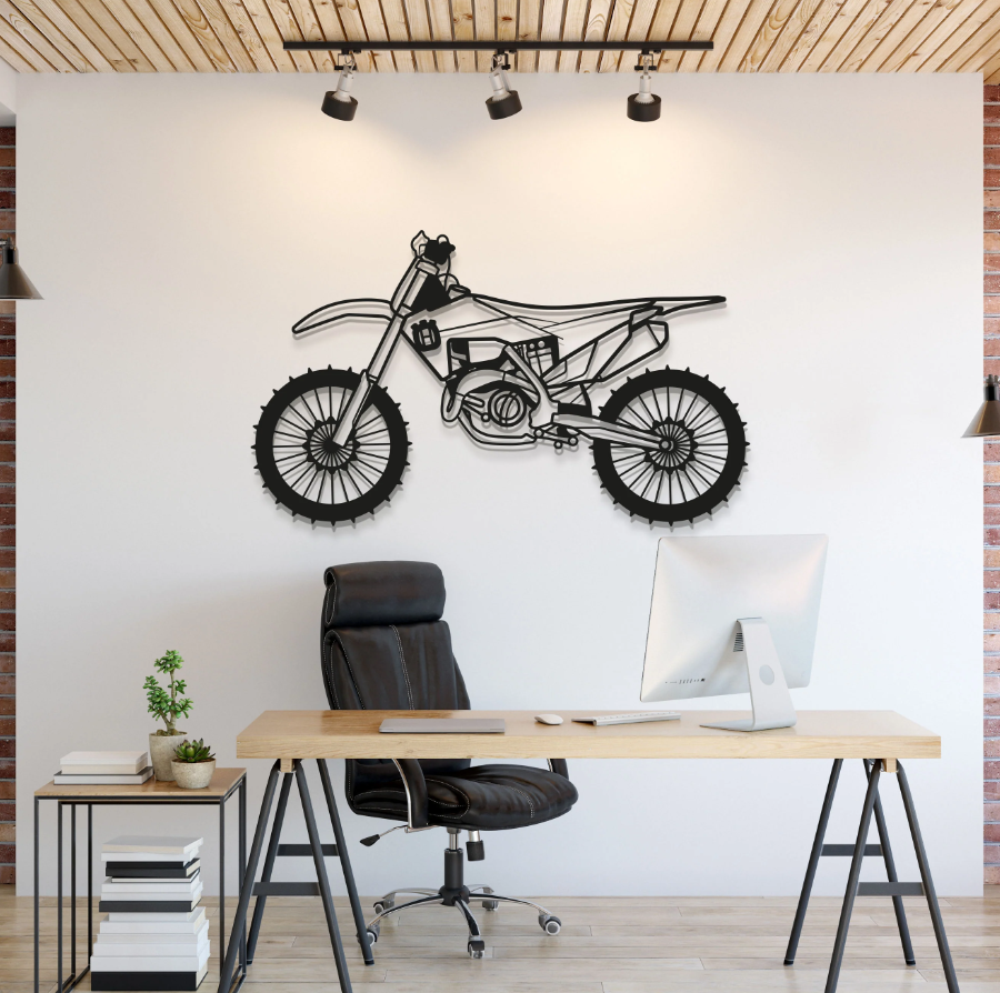 DEKORACJA ścienna Obraz Motocykl HUSQVARNA FX450 2021