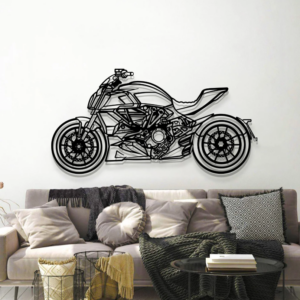 DEKORACJA ścienna Obraz Motocykl DUCATI DIAVEL 1260 S 2022