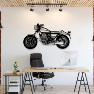 DEKORACJA ścienna Obraz Motocykl GUZZI V9 BOBBER 2017