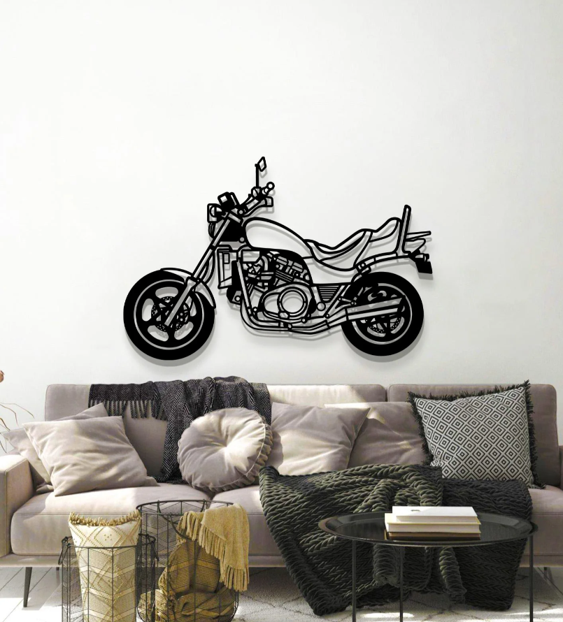 DEKORACJA ścienna Obraz Motocykl HONDA V65 MAGNA 1983