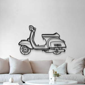 DEKORACJA ścienna Obraz Motocykl VESPA RALLY 200 1977