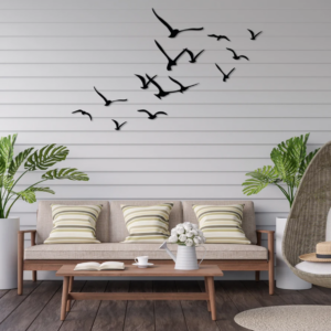 DEKORACJA ścienna Obraz wzór PTAKI