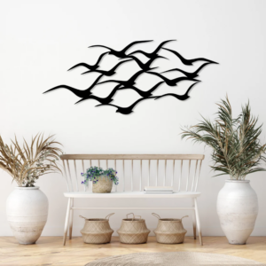 DEKORACJA ścienna Obraz wzór PTAKI